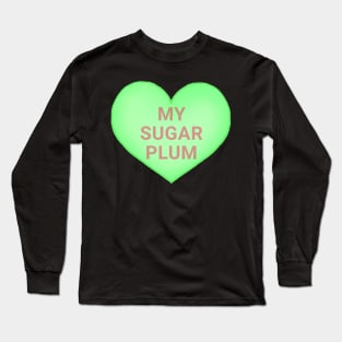 Cute Christmas Conversation Hearts Long Sleeve T-Shirt